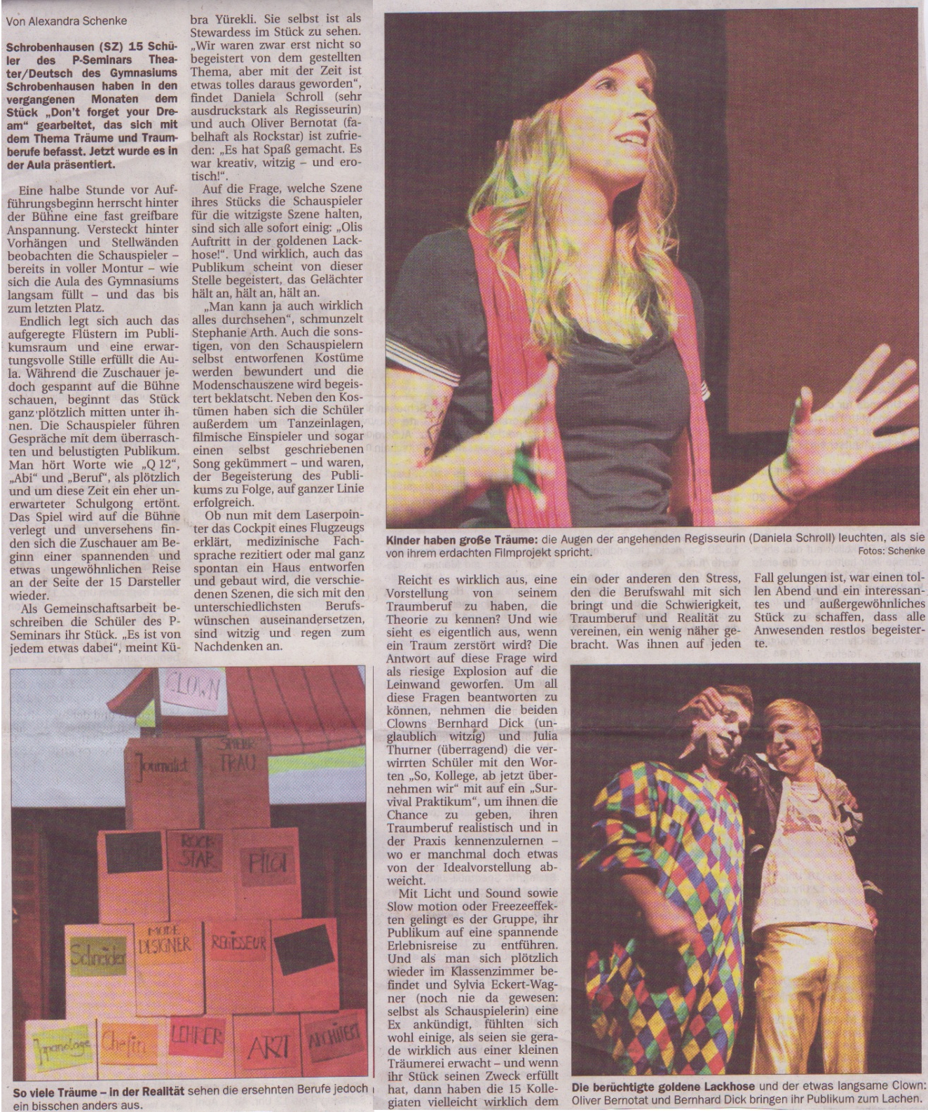 Schrobenhausener Zeitung am 7.Dezember 2010