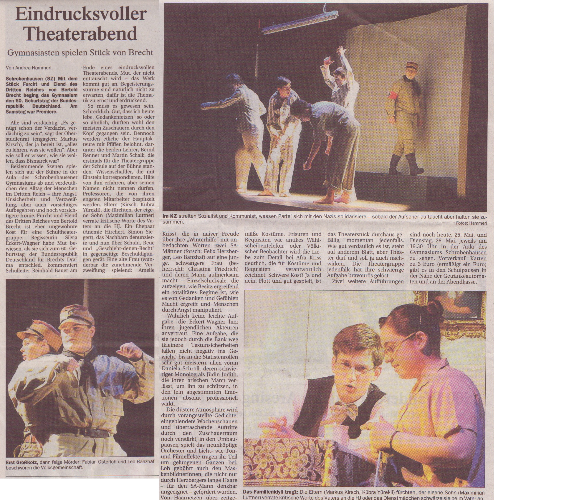 Schrobenhausener Zeitung am 25.Mai 2009